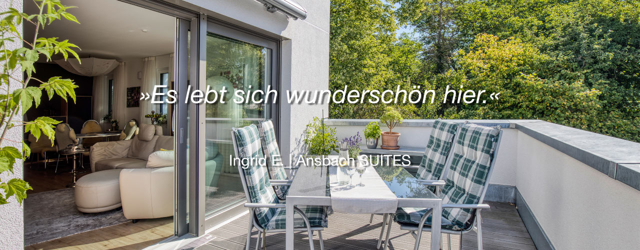 Bewohnerin Ansbach SUITES